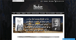 Desktop Screenshot of hadeseditions.com